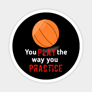 Basketball Practice Magnet